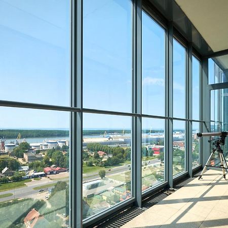 Sea View Apartment On 19Th Floor Klaipėda Dış mekan fotoğraf