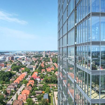 Sea View Apartment On 19Th Floor Klaipėda Dış mekan fotoğraf