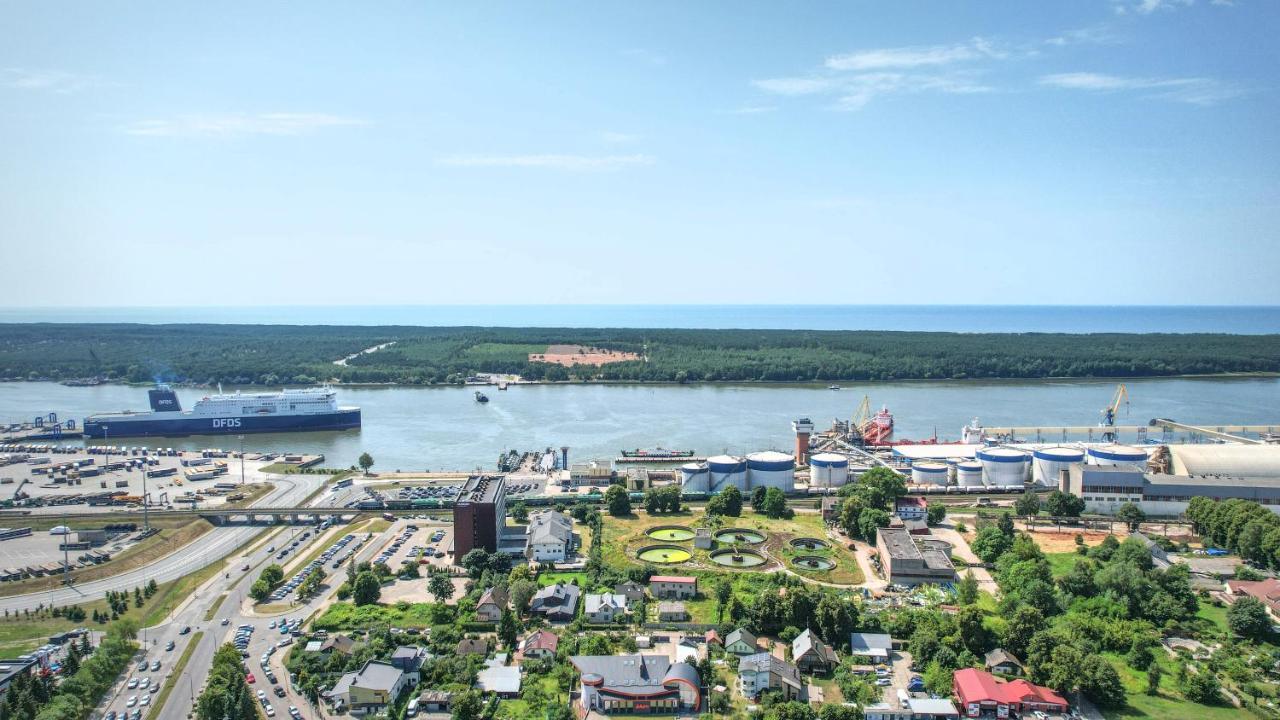Sea View Apartment On 19Th Floor Klaipėda Dış mekan fotoğraf