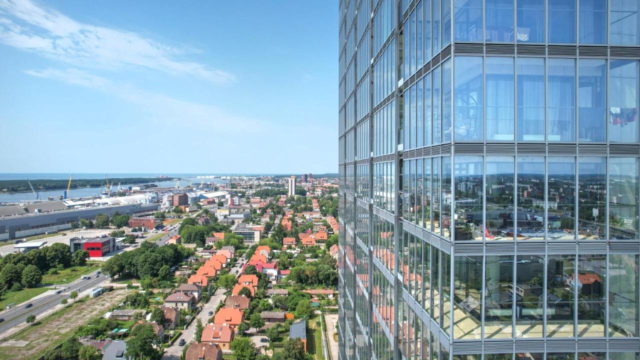 Sea View Apartment On 19Th Floor Klaipėda Dış mekan fotoğraf