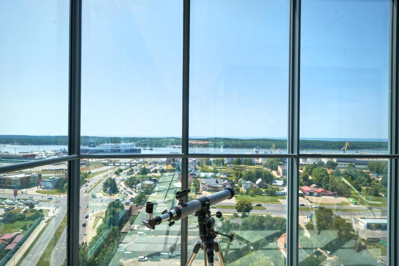 Sea View Apartment On 19Th Floor Klaipėda Dış mekan fotoğraf